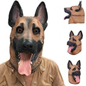 Dog Mask Philadelphia Eagles Underdog German Shep